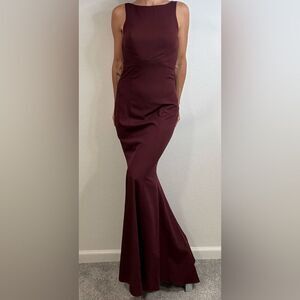 green emerald velvet dress Rose Fil Coupe Strapless Dress – Lela Rose main image 1